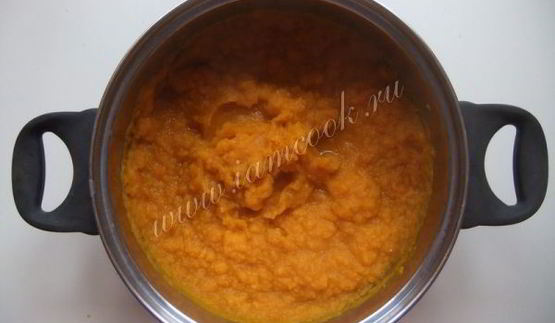 тыквенный суп-пюре с кокосовым молоком и имбирем