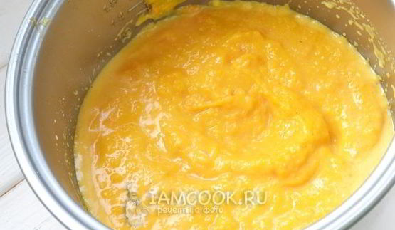 тыквенный суп-пюре в мультиварке