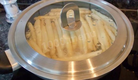 вкусный и простой суп пюре из спаржи