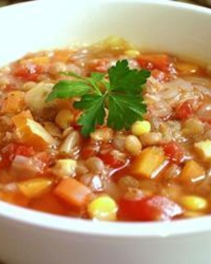 Рецепт супа с чечевицей и свежей капустой