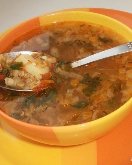 Рецепт супа с чечевицей