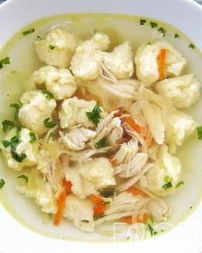 Суп с галушками