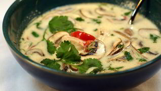 Суп с грибами