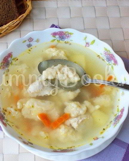 Рецепт супа с клецками
