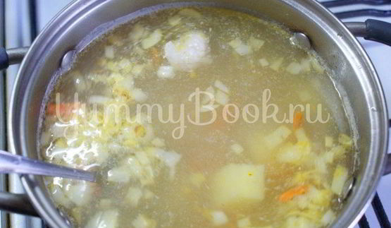 суп с клецками