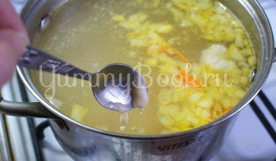 суп с клецками