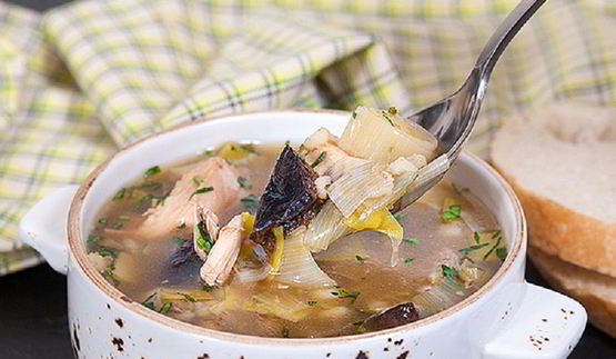 суп с перловкой