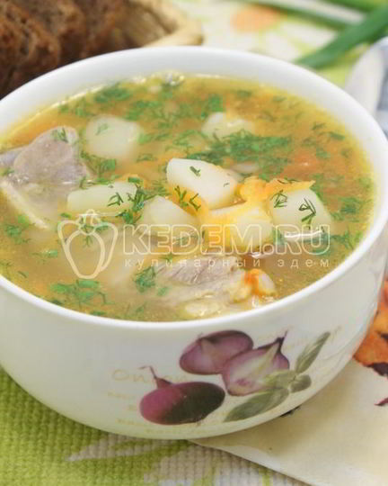 Рецепт супа с ребрышками