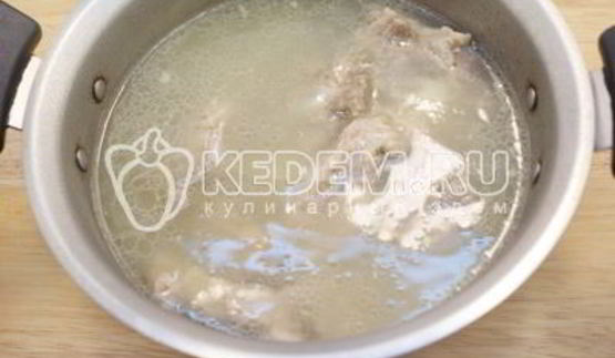 суп с ребрышками