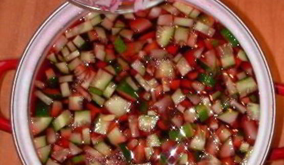 холодный свекольник