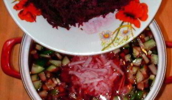 холодный свекольник