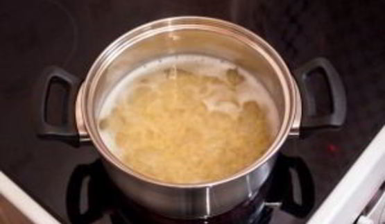 томатный крем-суп с макаронами