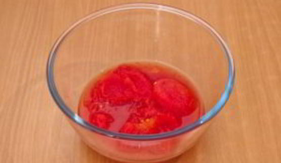 томатный крем-суп с макаронами