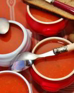 Томатный суп с мясом