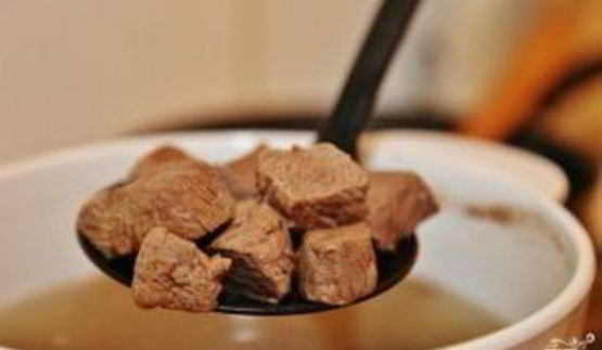 томатный суп с мясом