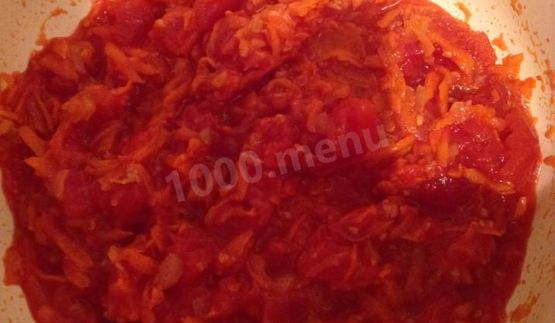 томатный суп с овощами и макаронами в мультиварке