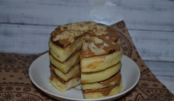 банановые панкейки