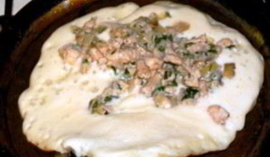 блинчики, фаршированные курицей