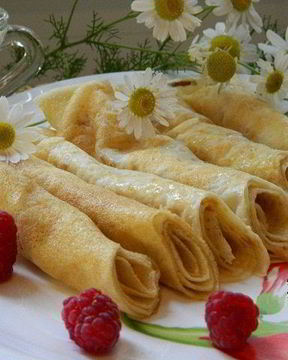 Блинчики на кокосовом молоке