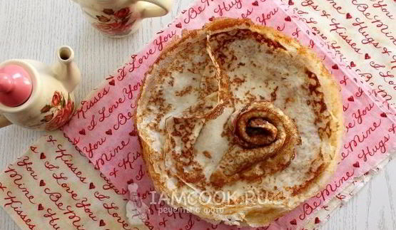 блинчики на крахмале