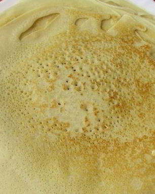 Блинчики на воде без яиц