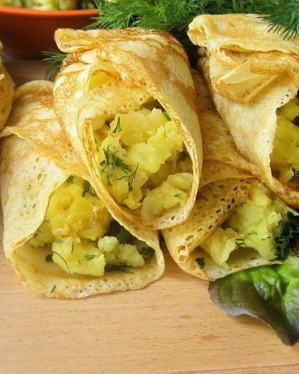 Рецепт блинчиков по-русски