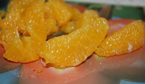 блинчики с апельсиново-ореховой начинкой