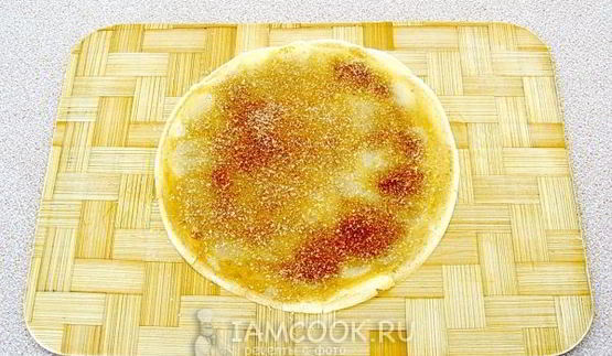 блинчики с корицей и сахаром