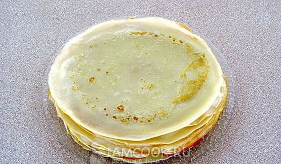 блинчики с корицей и сахаром