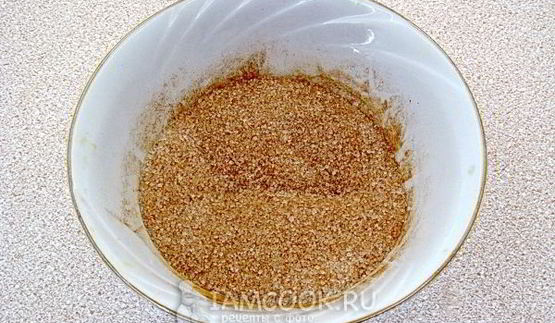 блинчики с корицей и сахаром