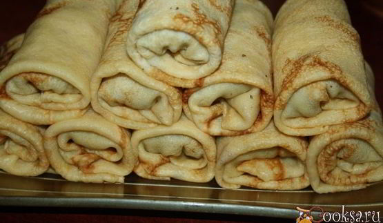 блинчики с начинкой из говядины и легкого