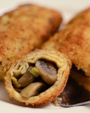 Блинчики с овощной начинкой