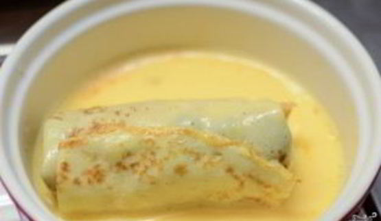 блинчики с овощной начинкой