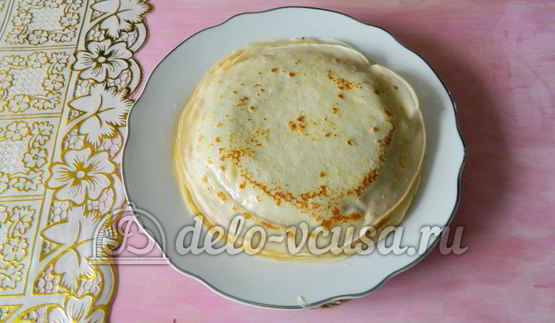 блинчики с шоколадом