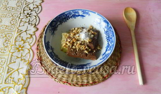 блинчики с шоколадом