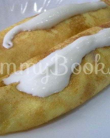 Рецепт блинчиков с творогом