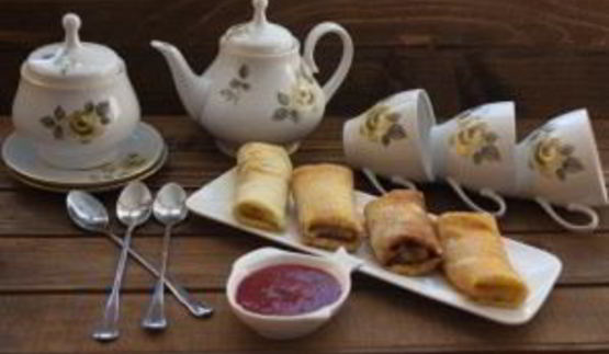 блинчики со сладкой начинкой