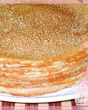 Блины ажурные