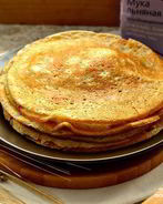 Блины из льняной муки