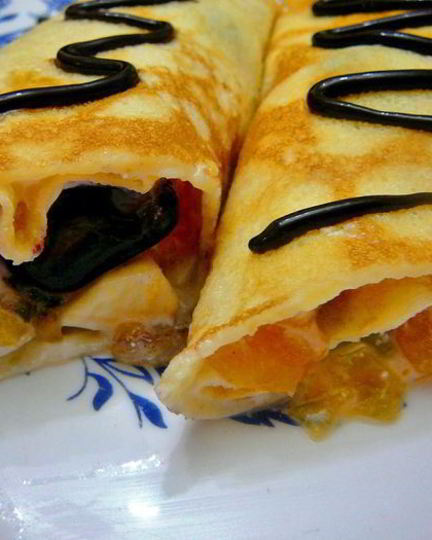 Рецепт блинов из манки