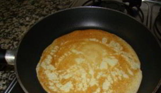 блины на кефире заварные