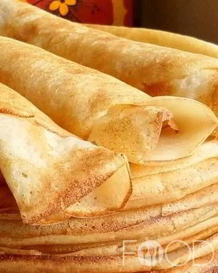 Блины на молоке