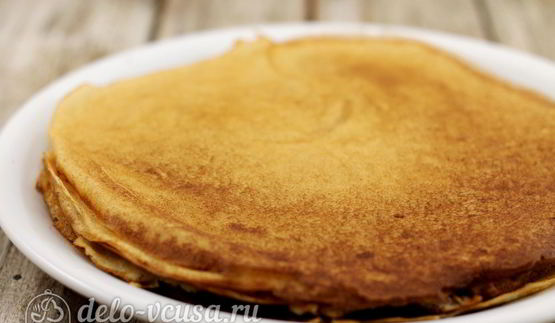 блины на сметане и кефире