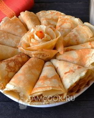 Блины на топленом молоке