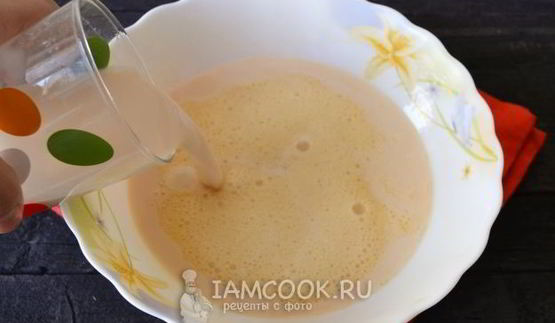 блины на топленом молоке