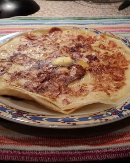 Рецепт блинов на творожном тесте