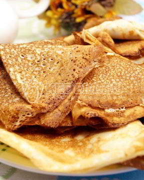 Блины с дырочками