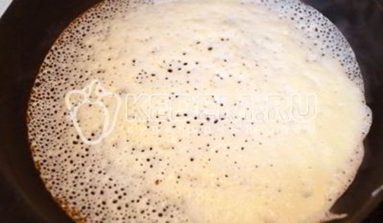 блины с дырочками