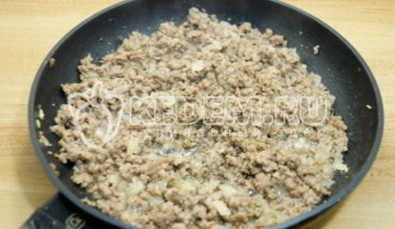 блины с фаршем и рисом