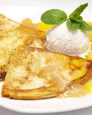 Блины с манговым соусом